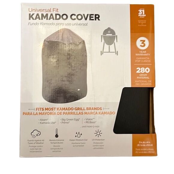Universal Fit Kamado Cover (up to 31”) NIB - Picture 1 of 5